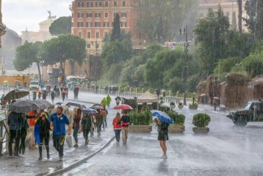 Previsioni meteo : l'Italia sarà colpita da piogge torrenziali questo fine settimana !