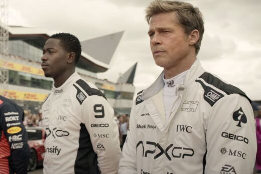 Brad Pitt e Lewis Hamilton insieme in un lungometraggio che accelera fino al brivido finale in questo trailer!"